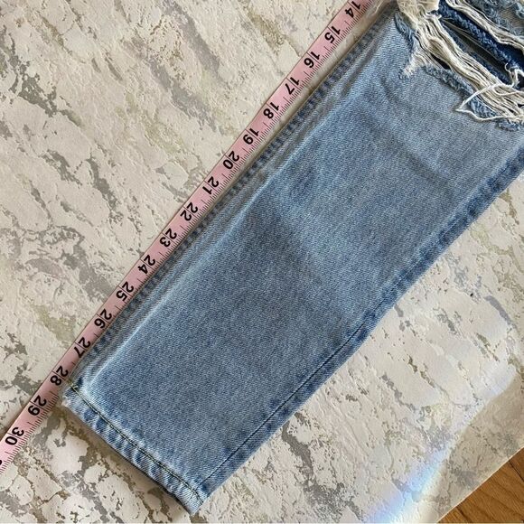 Grlfrnd jeans Karolina Distressed Straight leg jeans new with tags - Picture 12 of 13